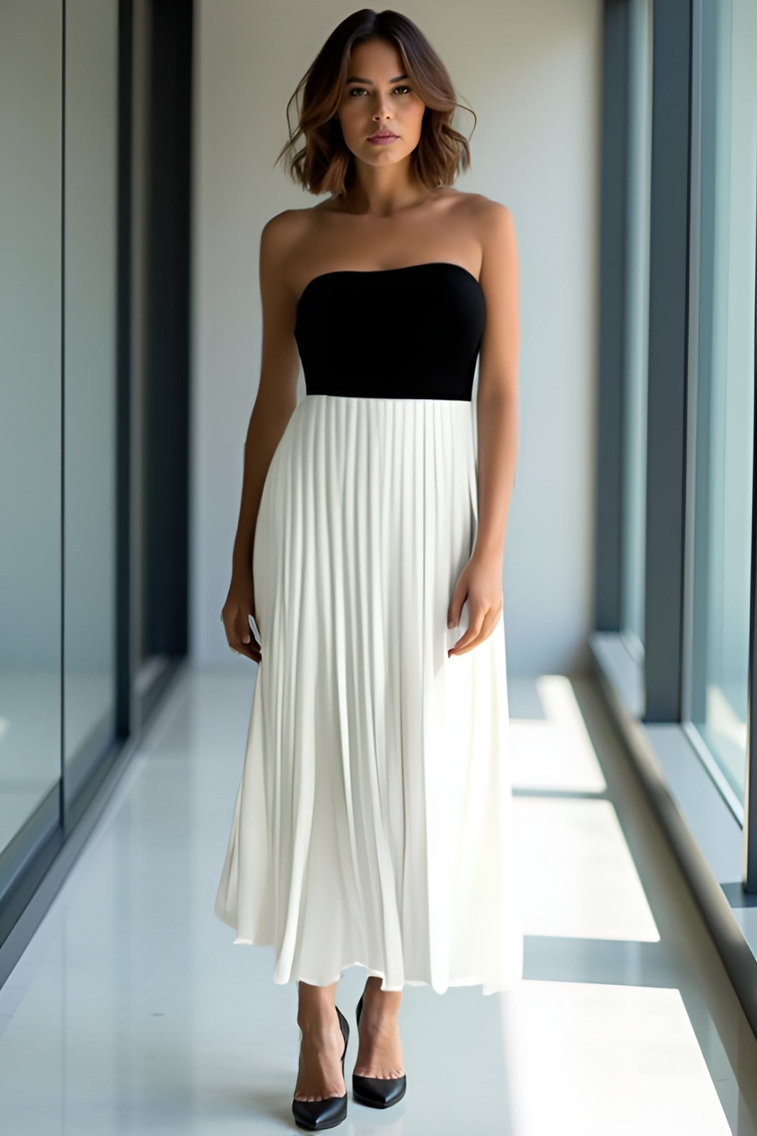 Vestido B&W